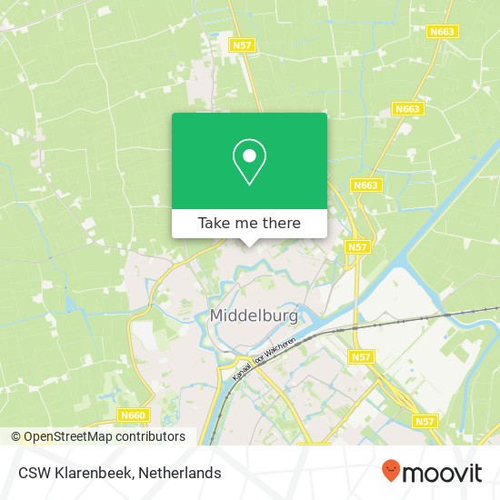 CSW Klarenbeek map