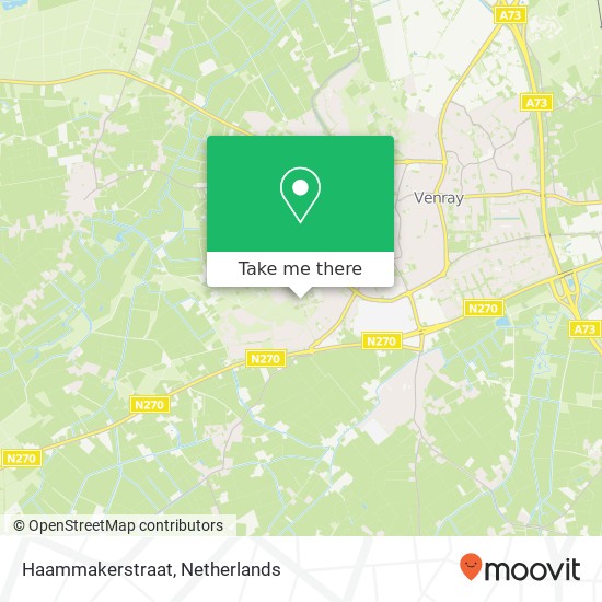 Haammakerstraat map