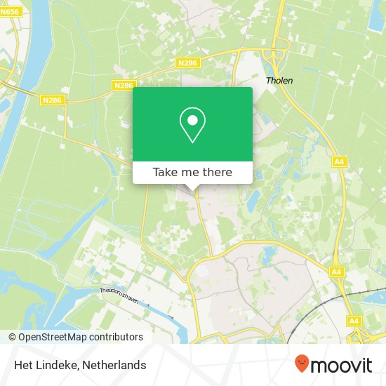 Het Lindeke map