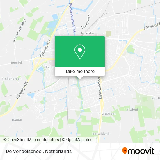 De Vondelschool map