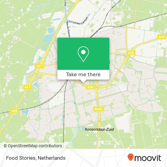 Food Stories map
