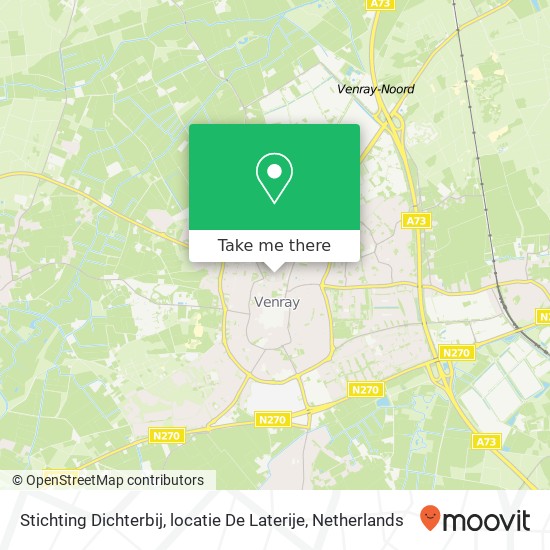 Stichting Dichterbij, locatie De Laterije map