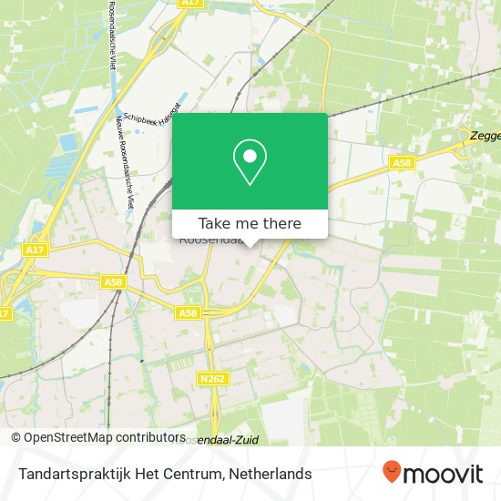 Tandartspraktijk Het Centrum map