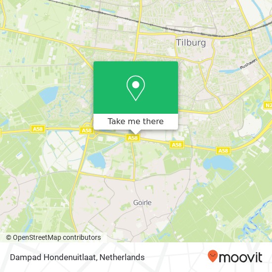 Dampad Hondenuitlaat map