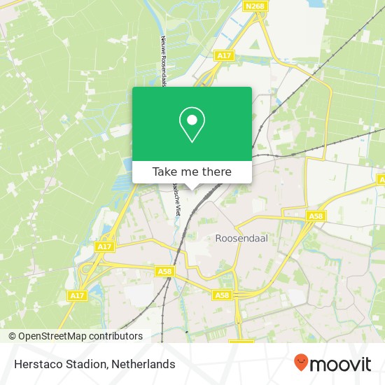 Herstaco Stadion map