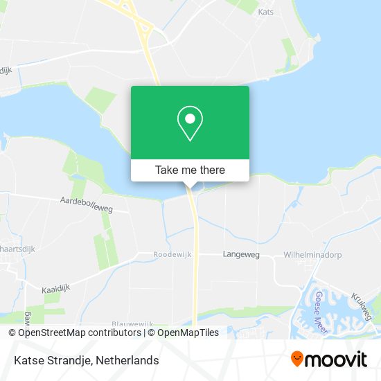 Katse Strandje map