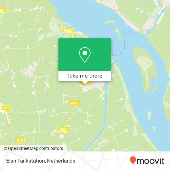 Elan Tankstation map