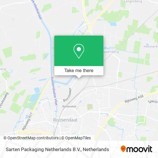 Sarten Packaging Netherlands B.V. map