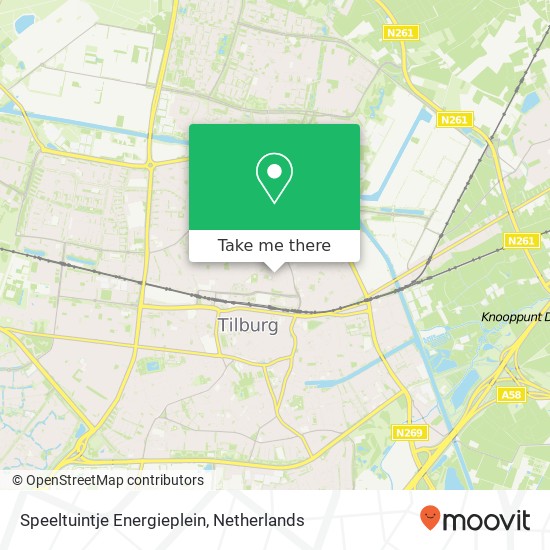 Speeltuintje Energieplein map