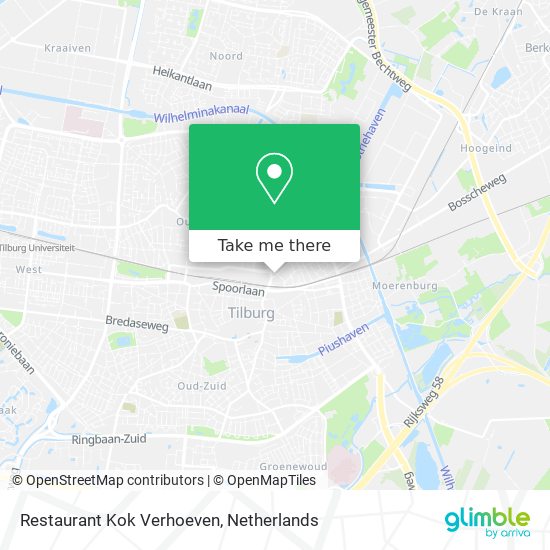 Restaurant Kok Verhoeven Karte