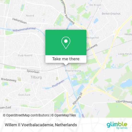 Willem II Voetbalacademie map