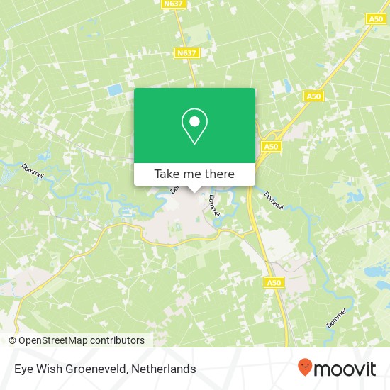 Eye Wish Groeneveld map