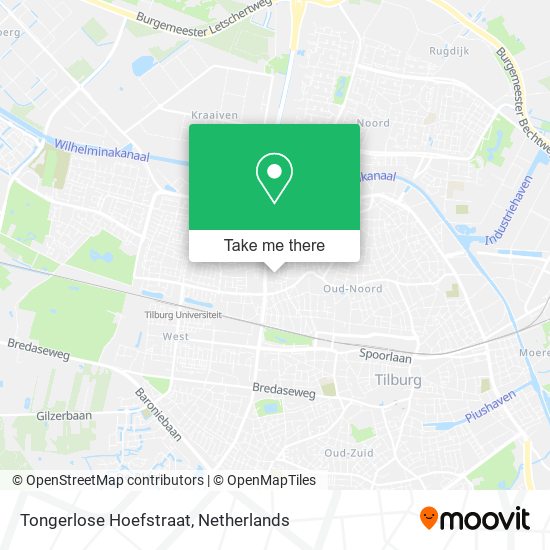 Tongerlose Hoefstraat Karte