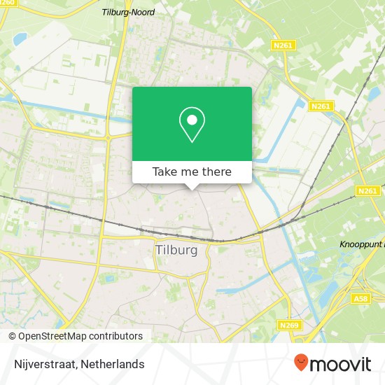 Nijverstraat map