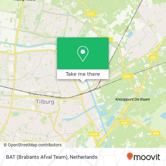 BAT (Brabants Afval Team) map