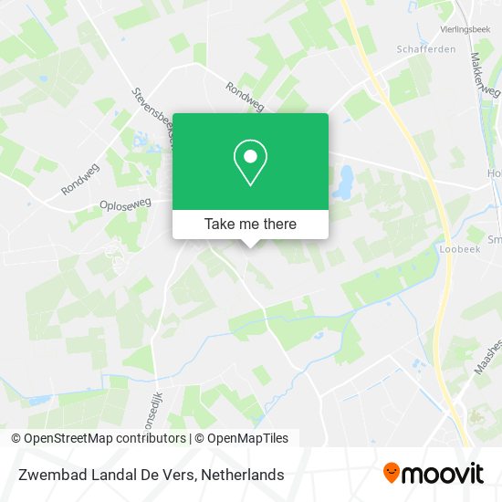 Zwembad Landal De Vers map