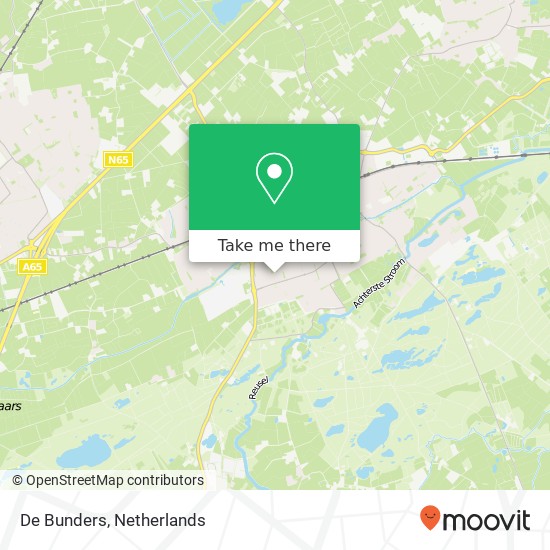 De Bunders map