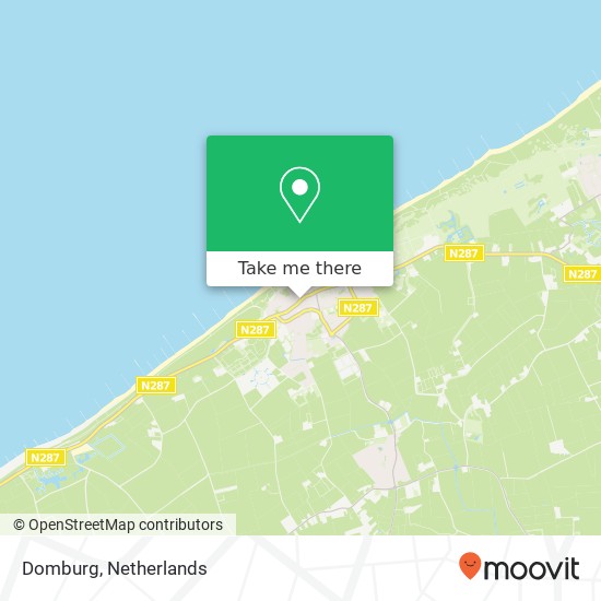 Domburg map