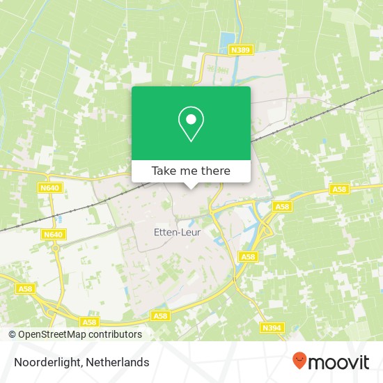 Noorderlight map