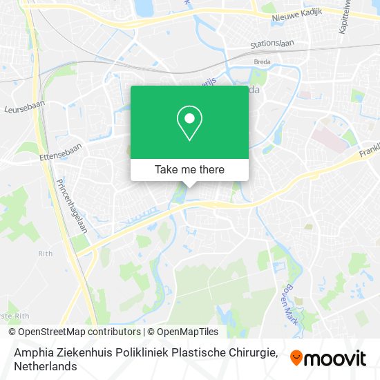 Amphia Ziekenhuis Polikliniek Plastische Chirurgie map