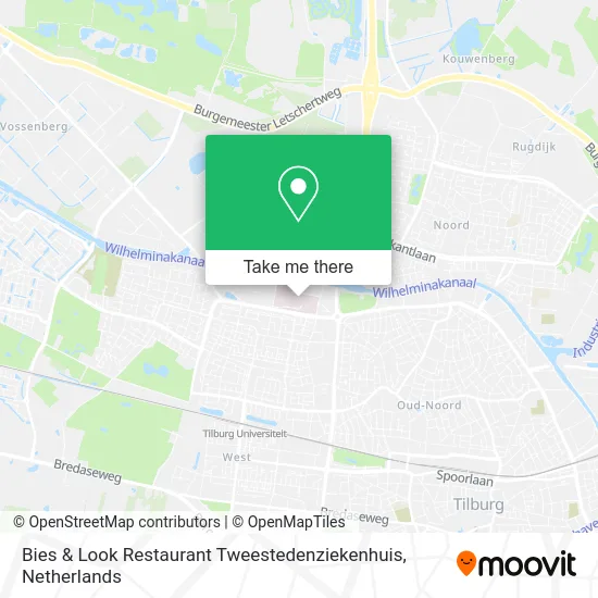 Bies & Look Restaurant Tweestedenziekenhuis map