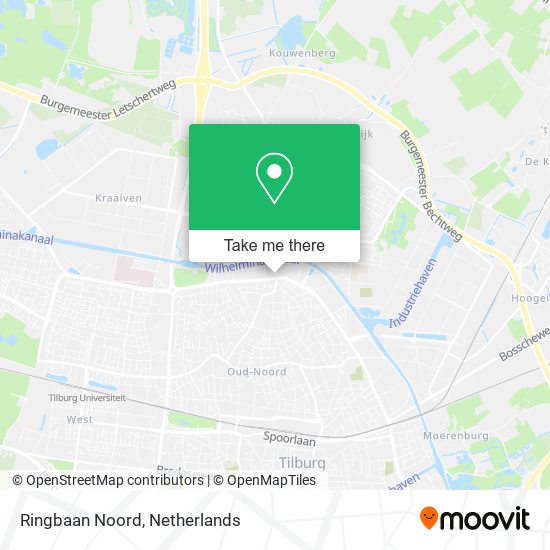 Ringbaan Noord Karte