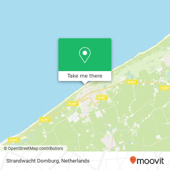 Strandwacht Domburg Karte