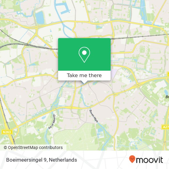 Boeimeersingel 9 map