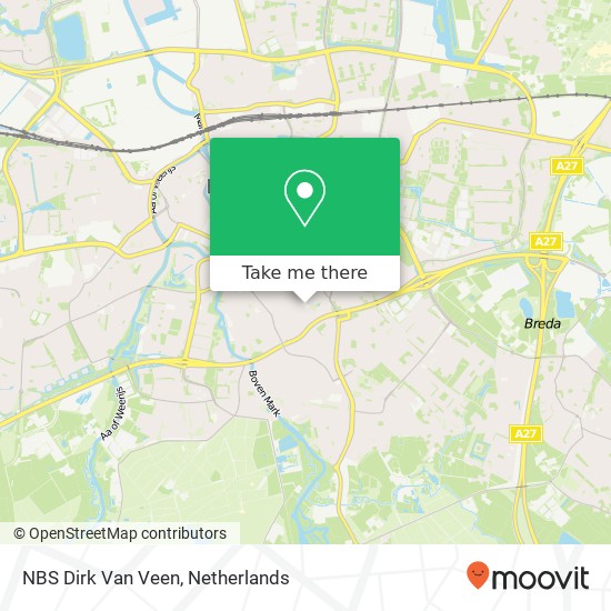 NBS Dirk Van Veen map
