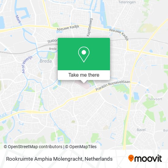 Rookruimte Amphia Molengracht map