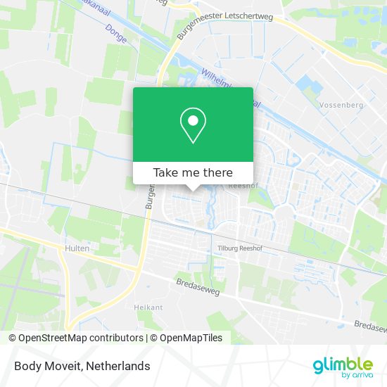 Body Moveit map