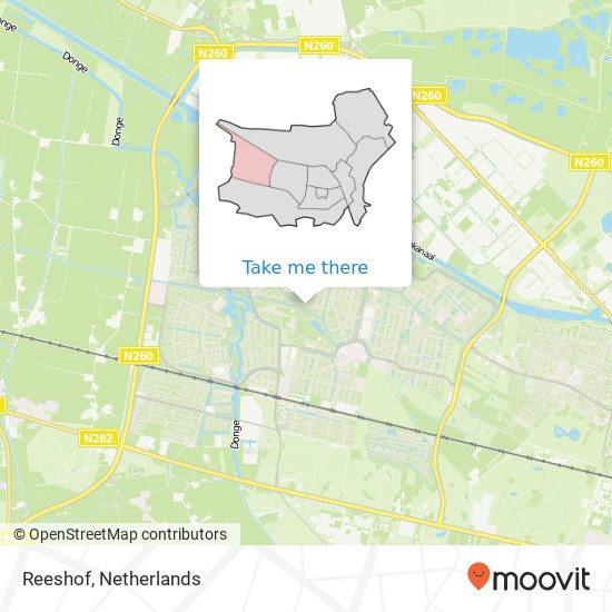 Reeshof map