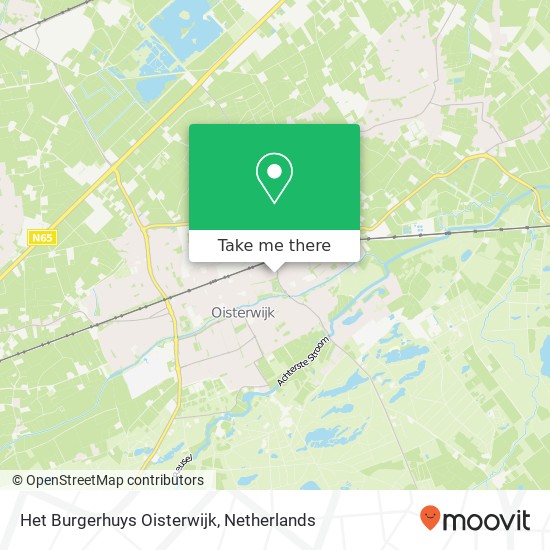 Het Burgerhuys Oisterwijk map