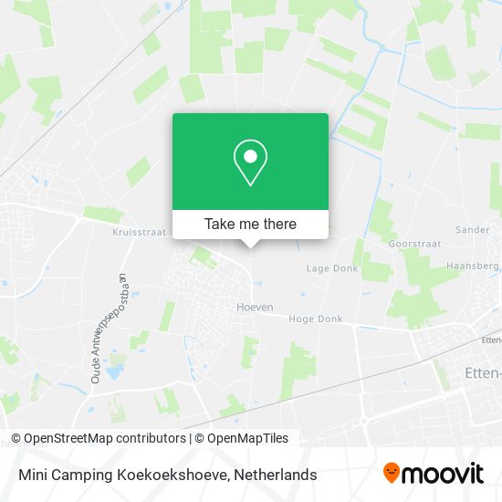 Mini Camping Koekoekshoeve map