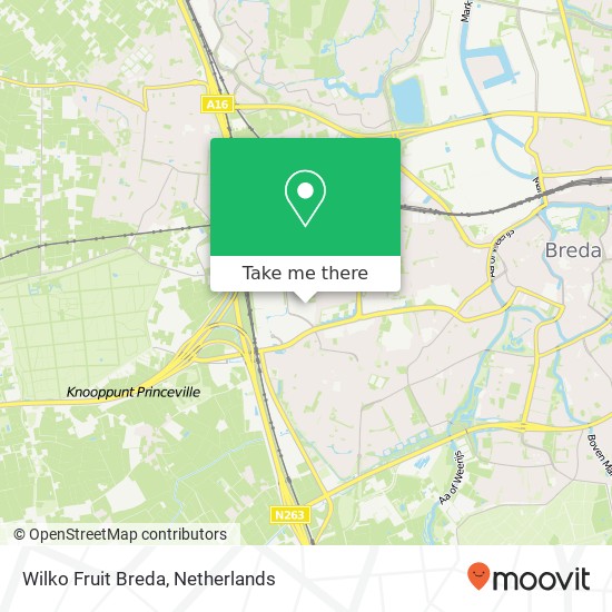 Wilko Fruit Breda map