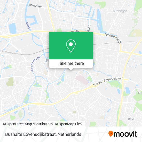 Bushalte Lovensdijkstraat map