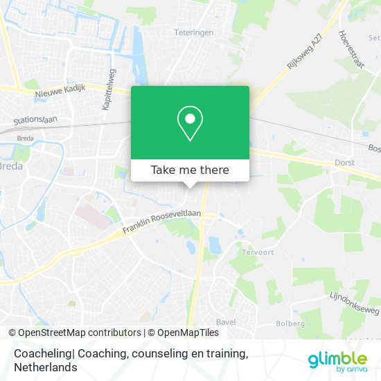 Coacheling| Coaching, counseling en training Karte