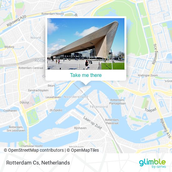 Rotterdam Cs map