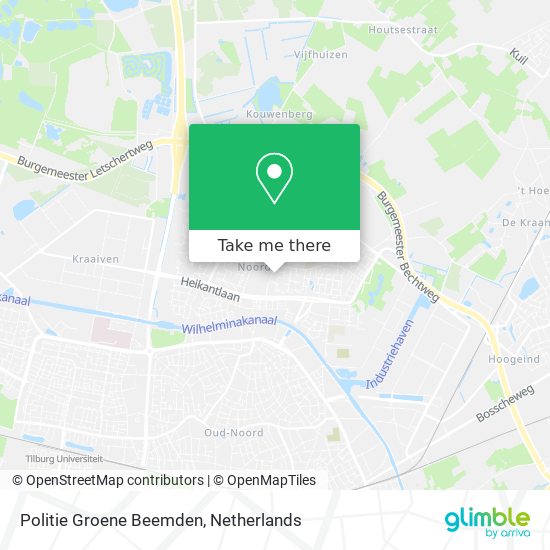 Politie Groene Beemden Karte