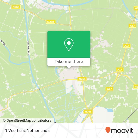 't Veerhuis map