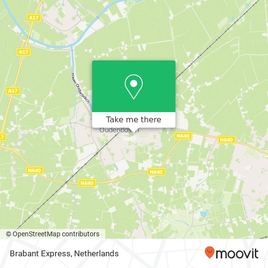 Brabant Express Karte