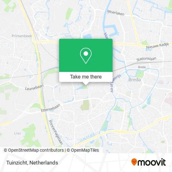 Tuinzicht map