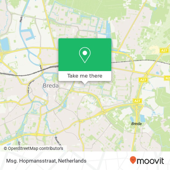 Msg. Hopmansstraat map
