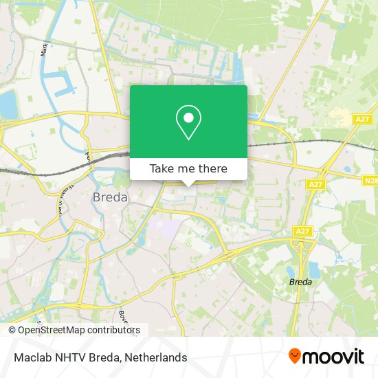 Maclab NHTV Breda map