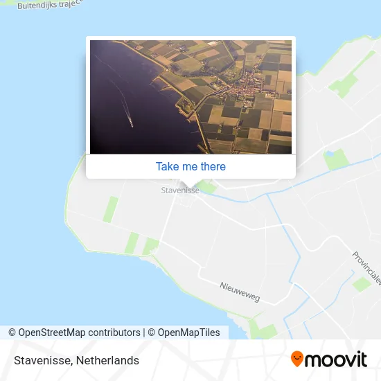 Stavenisse map
