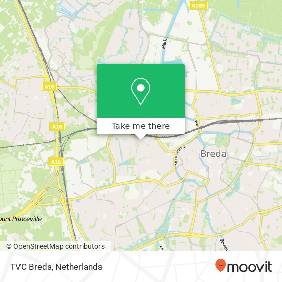 TVC Breda map