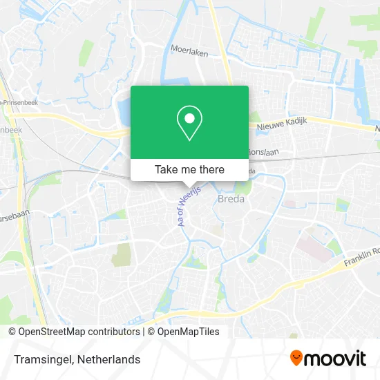 Tramsingel Karte
