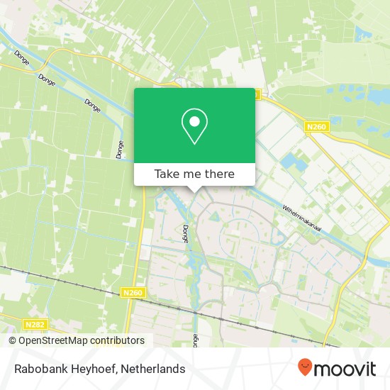 Rabobank Heyhoef map