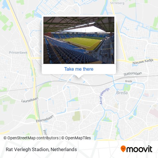 Rat Verlegh Stadion map
