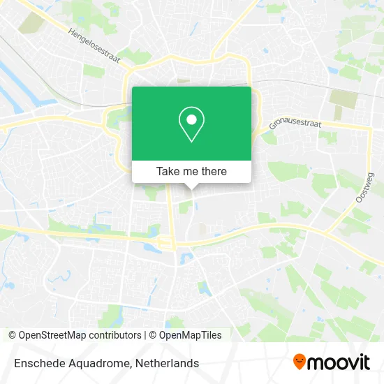 Enschede Aquadrome Karte